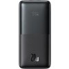 Powerbanka Baseus Bipow Pro 10000mAh, 2xUSB, USB-C, 20W (čierna)