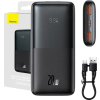 Powerbanka Baseus Bipow Pro 10000mAh, 2xUSB, USB-C, 20W (čierna)
