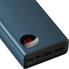 Powerbanka Baseus Adaman Metal 20000mAh PD QC 3.0 65W 2xUSB USB-C micro USB (modrá)