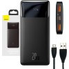 Powerbanka Baseus Bipow 10000mAh, 20W (čierna)