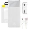 Powerbanka Baseus Bipow 20000mAh, 15W (bílá)