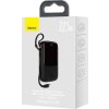 Powerbanka Baseus Qpow PRO s kabelem, 10000 mAh, 22,5 W (černá)