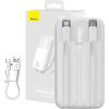Powerbanka Baseus Comet 10000mAh, 22,5W (bílá)