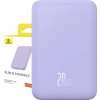 Magnetická Power banka MagSafe Mini Baseus 5000mAh 20W (purple)