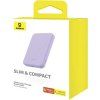 Magnetická Power banka MagSafe Mini Baseus 5000mAh 20W (purple)