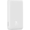Magnetická Powerbanka MagSafe Mini Baseus 5000mAh, USB-C 20W (bílá)