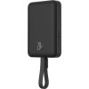 Power banka Baseus Magnetic Mini 10000mAh, USB-C 20W MagSafe pro iPhone (black)