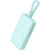 Power Bank Baseus Magnetic Mini 10000mAh, USB-C 20W MagSafe pre iPhone (mint)