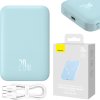 Powerbanka Baseus Magnetic Mini 6000mAh USB-C 20W MagSafe (modrá)