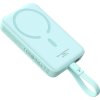 Powerbanka Baseus Magnetic Mini 10000mAh, USB-C 30W MagSafe (modrá)