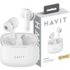 Slúchadlá Havit TW967 TWS bezdrôtové (biele)