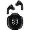 Sluchátka TWS Acefast T9, Bluetooth 5.3, IPX4 (obsidiánová černá)