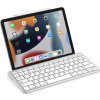 Bezdrôtová klávesnica pre iPad Omoton KB088 s držiakom na tablet (strieborná)