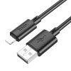 cable usb hoco to iphone lightning 8 pin 24a gratifed x88 black
