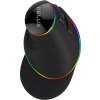 Drátová vertikální myš Delux M618Plus 4000DPI RGB