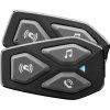 Bluetooth headset pro uzavřené a otevřené přilby Interphone U-COM3, Twin Pack