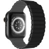 SWISSTEN ŘEMÍNEK PRO APPLE WATCH SILIKONOVÝ - MAGNETIC 38 / 40 / 41 mm ČERNO/ŠEDÝ