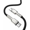 Baseus Cafule Metal Series Datový Kabel USB-C - USB-C 100W 1m Black