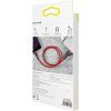 Baseus Cafule USB Lightning kabel 2,4A 0,5m - červený