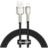BASEUS CAFULE METAL LIGHTNING CABLE 2.4A 100CM BLACK