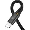 Baseus Fast USB kábel 4v1 2xUSB-C / Lightning / Micro 3,5 A 1,2 m - čierny