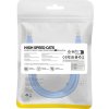 Okrúhly kábel Baseus Ethernet RJ45, Cat.6, 3 m (modrý)