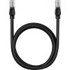 Síťový kabel Baseus Ethernet CAT5, 1,5 m (černý)