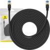 Opletený sieťový kábel cat.7 Baseus Ethernet RJ45, 10Gbps, 15m (čierny)