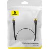 Baseus Cat 7 UTP Ethernetový kabel RJ45 plochý 0,5 m černý