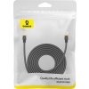 Síťový kabel cat.8 Baseus Ethernet RJ45, 40Gb/s, 8 m (černý)