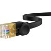 Baseus Cat 7 Gigabit Ethernet RJ45 kabel 1m černý