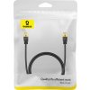 Baseus Cat 7 Gigabit Ethernet RJ45 kabel 1m černý