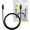 Baseus Cat 7 Gigabit Ethernet RJ45 kabel 1m černý
