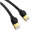 Baseus Cat 7 Gigabit Ethernet RJ45 kábel 1m čierny