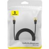 Baseus Cat 7 10Gb Ethernet RJ45 kabel 2m černý