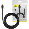 Baseus Cat 7 10Gb Ethernet RJ45 kabel 2m černý