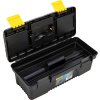 Plastový box na náradie Deli Tools EDL432412, 12'' (žltý)