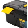 Plastový box na náradie Deli Tools EDL432412, 12'' (žltý)