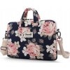 Taška na MacBook / notebook - CANVASLIFE, 15"-16" Briefcase Navy Rose