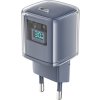 Sieťová nabíjačka / nabíjací adaptér Acefast A53 Sparkling series PD 30W GaN (sivá)