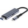 TECH-PROTECT ULTRABOOST CARD READER SD & MICRO SD LIGHTNING & USB GREY