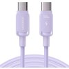 Kábel S-CC100A14 100W USB C na USB C Joyroom / 100W / 1,2 m (fialový)
