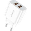 Rýchlonabíjačka Foneng 2x USB EU45 + USB Micro kábel