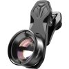 Externý / prídavný objektív na mobilný telefón APEXEL APL-HB100MM 100mm makro (black)