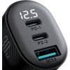 Nabíjačka do auta Joyroom JR-CCD04, 2A1C 30W, digitálny displej