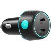 Nabíječka do auta Joyroom CCN02, 2x USB-C PD 70 W (černá)