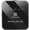 Bezdrátový lavalier mikrofon PULUZ PU647B (lightning konektor)