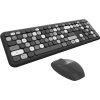 Súprava bezdrôtovej klávesnice a myši MOFII 666 2.4G (čierna)