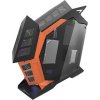 Počítačová skriňa Darkflash K1 (čierno-oranžová)
