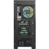 Počítačová skriňa Darkflash DK361 + 4 ventilátory (čierna)